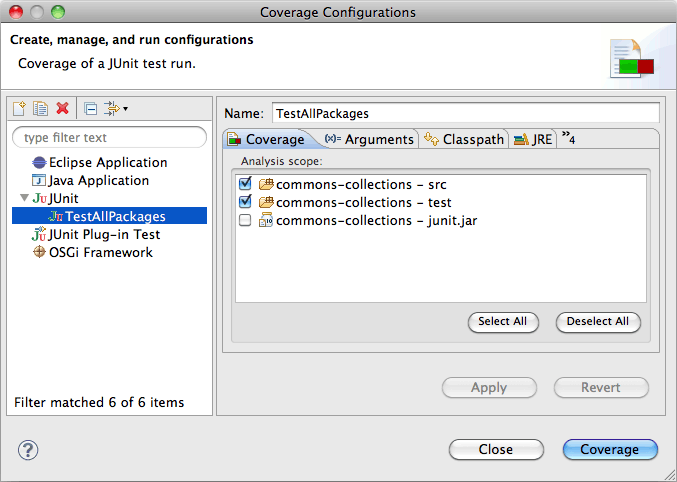 Launch Dialog